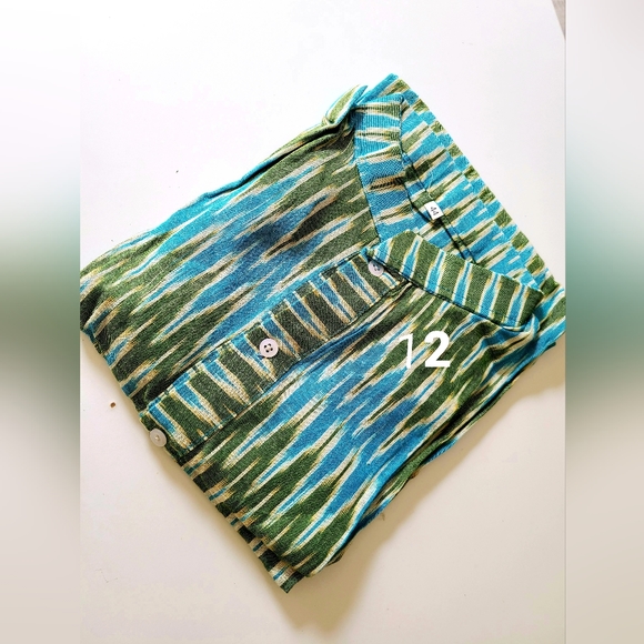 New Handmade ikkat long sleeve casual cotton kurtas for men 3xl - Picture 16 of 17